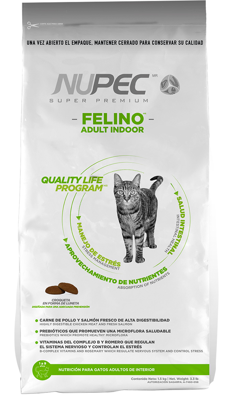 NUPEC FELINO ADULT INDOOR