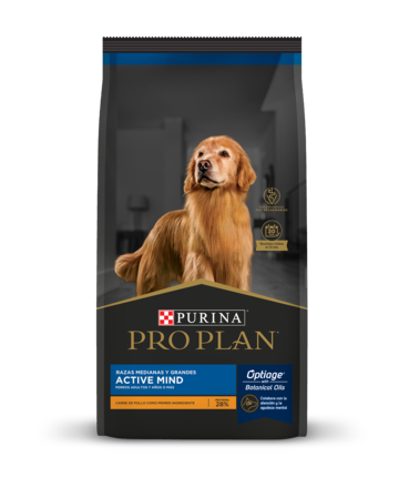 Purina® Pro Plan® Alimento seco Active Mind Razas Medianas y Grandes